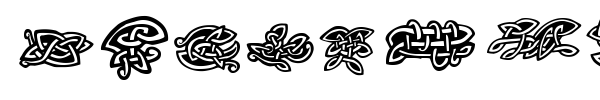 FE Tattoo font preview